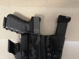 Mfg tactical yapımı Glock 19/17 black multicam appendix sidecar kydex kılıf inforce aplc uyumlu