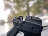 Mfg tactical yapımı Glock 19/17 aplc fener uyumlu kydex dış kılıf